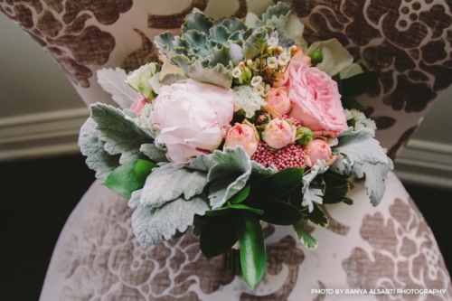 echveria bouquet, pink ohara bouquet